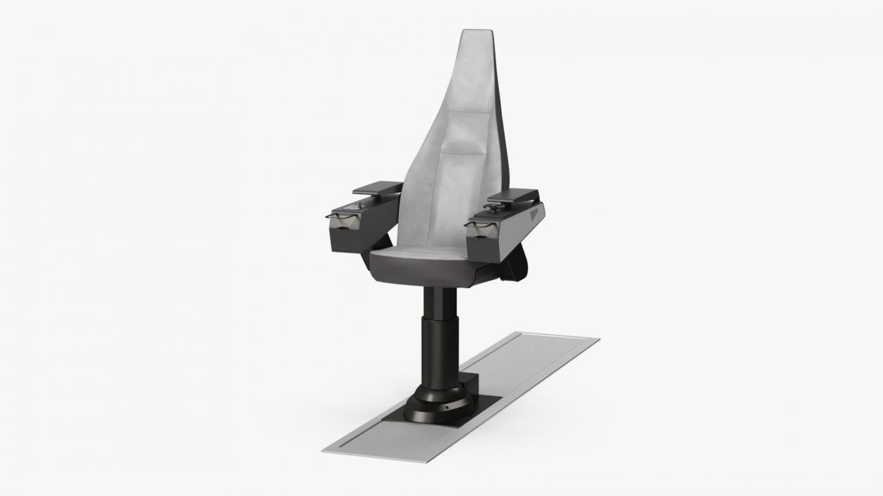 3D Ship Captain Chair model