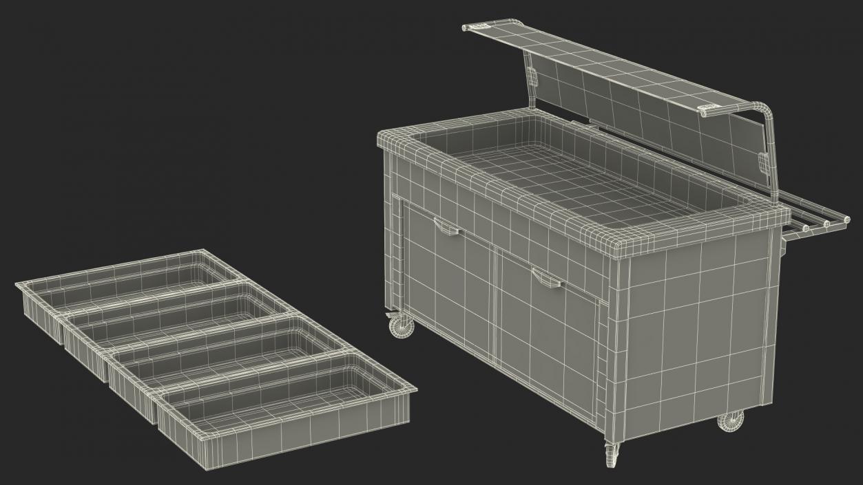 Counter Cooled Self Service Line 3D