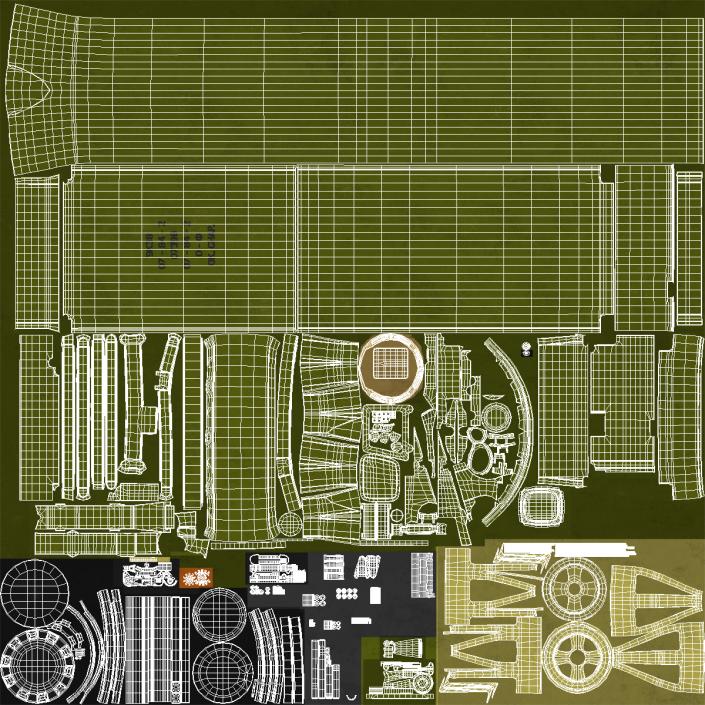 3D SA 18 Grouse Launcher and Missile model