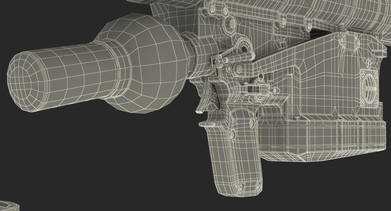 3D SA 18 Grouse Launcher and Missile model