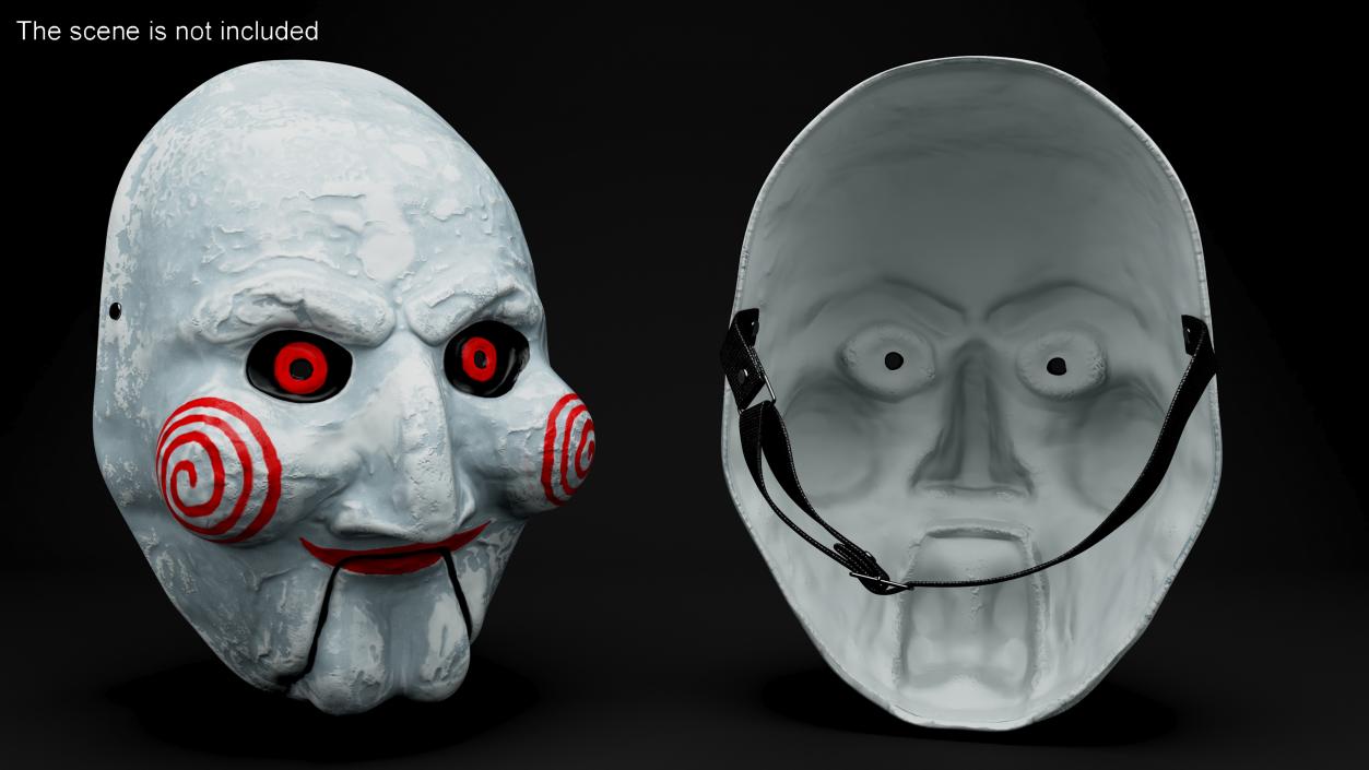 3D Face Masks Collection 3 model