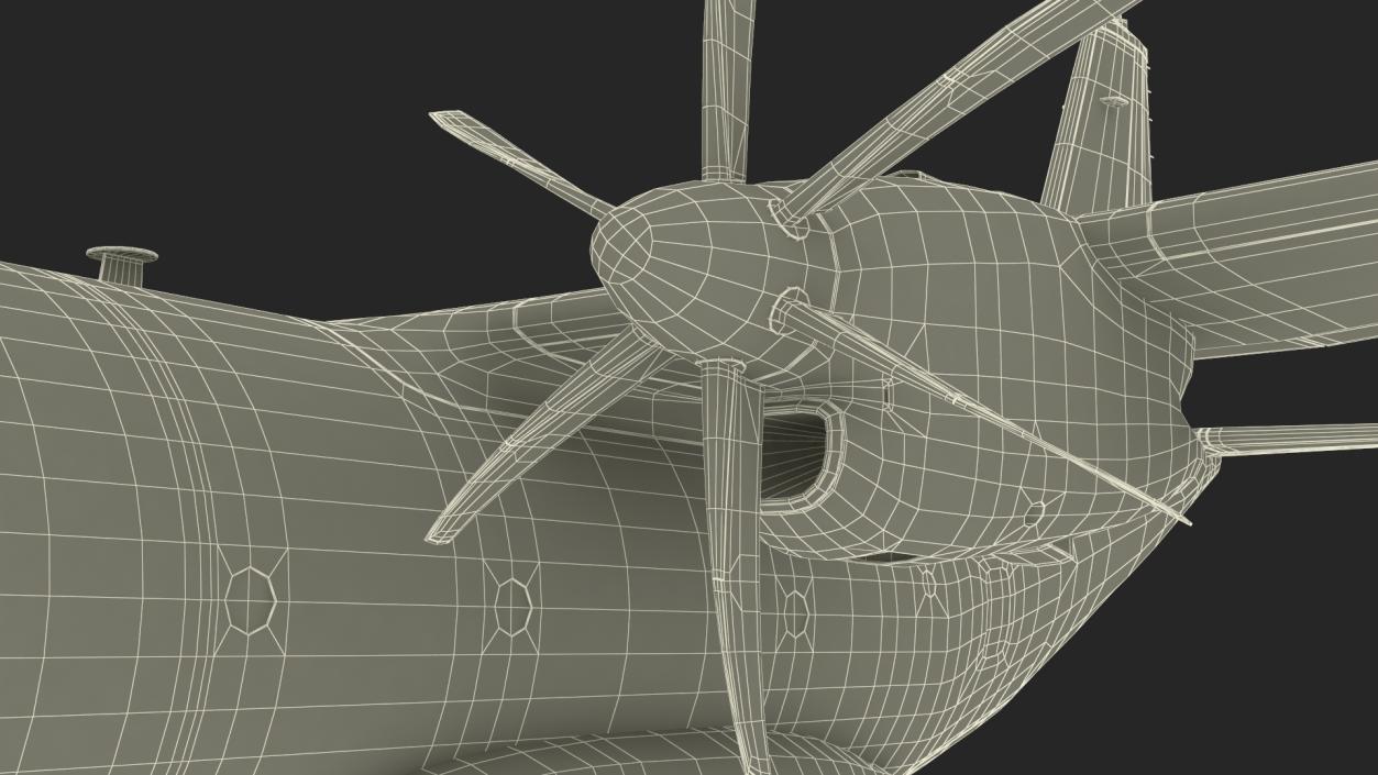 Aircraft C-27J Spartan Italian Rigged 3D