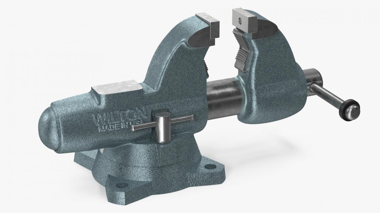 3D Wilton Bench Vise Cross Section