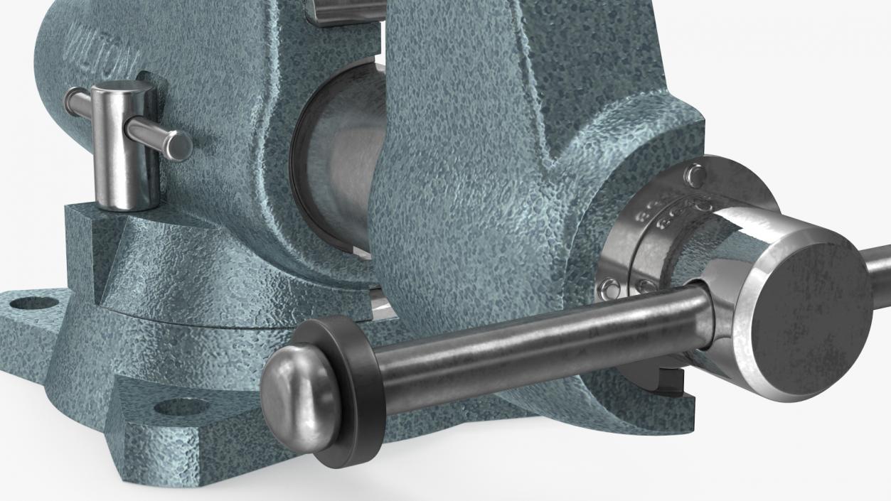 3D Wilton Bench Vise Cross Section