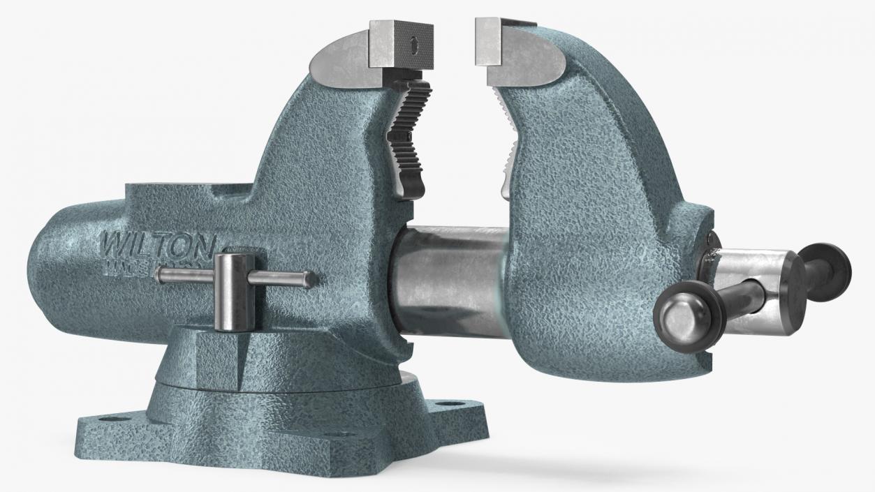 3D Wilton Bench Vise Cross Section