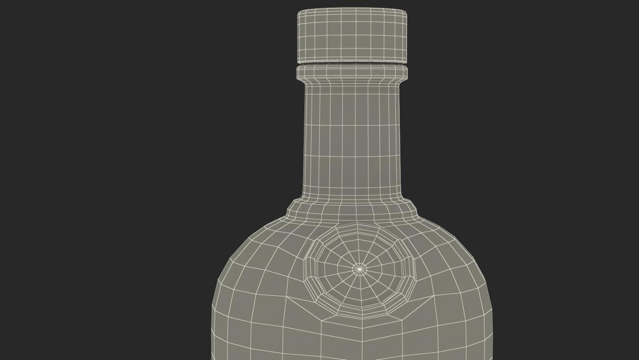 Absolut Grapefruit Vodka 3D model