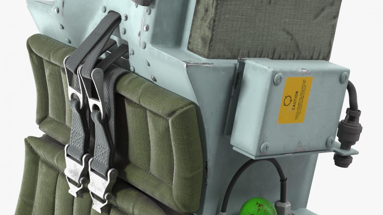 3D ACES II Ejection Seat System model