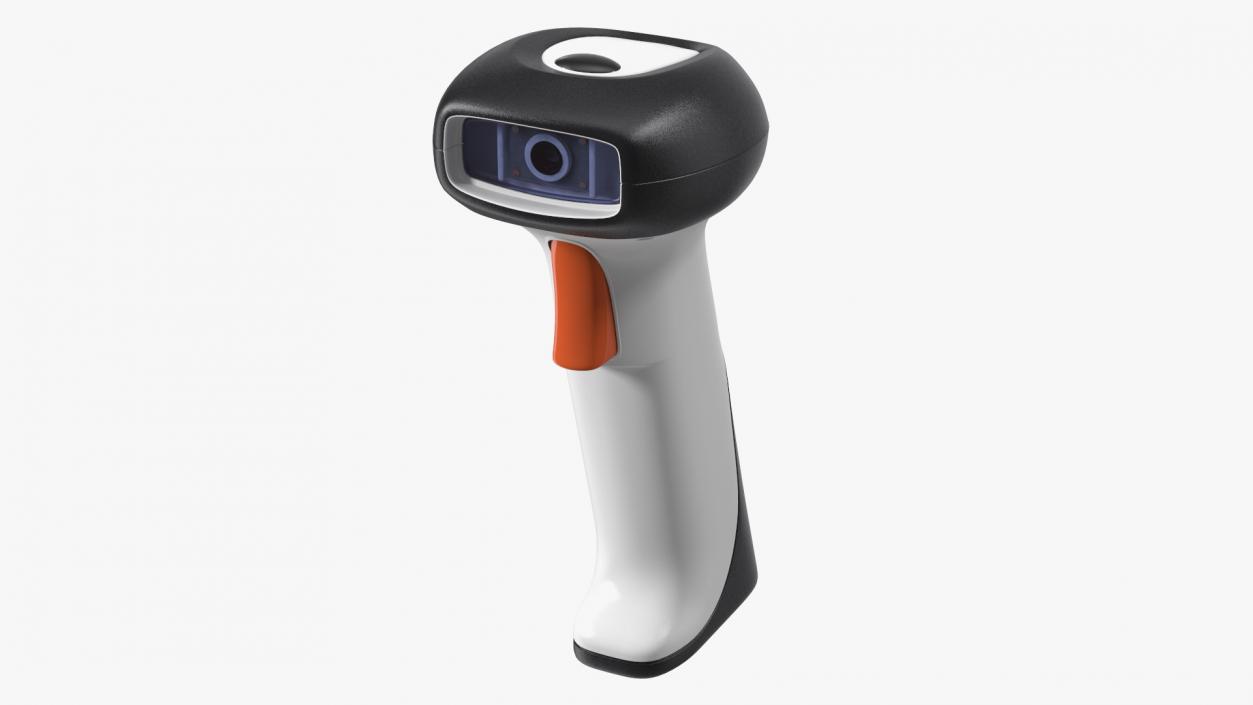 Handheld Barcode Scanner 3D model