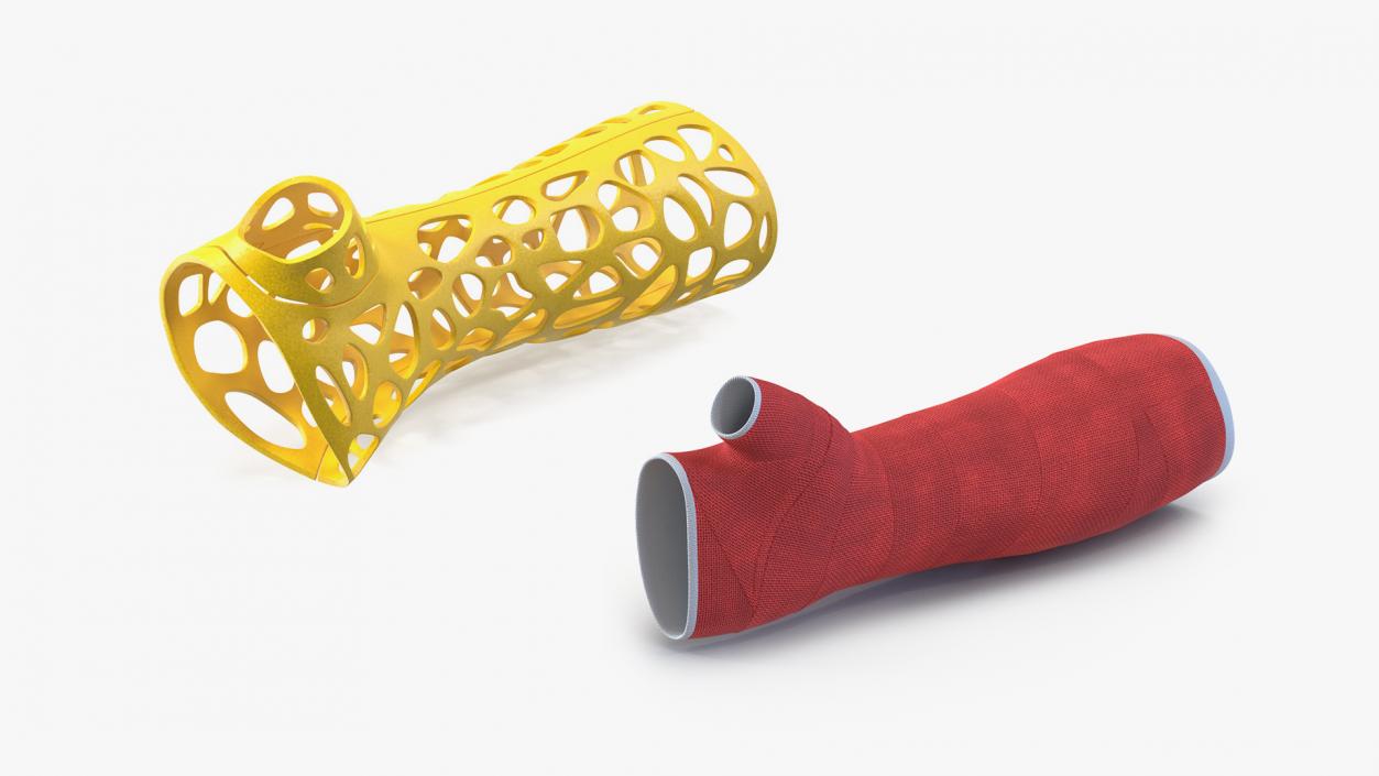 3D Orthopedic Casts Arm Collection