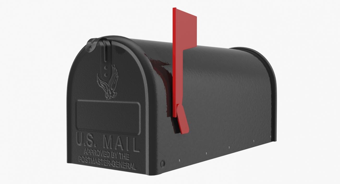 3D Personal Mailbox with Envelopes