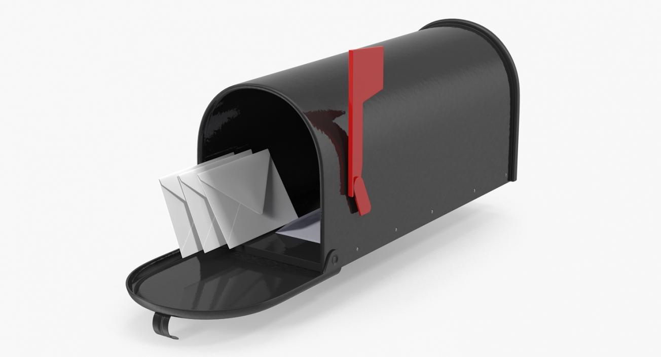 3D Personal Mailbox with Envelopes