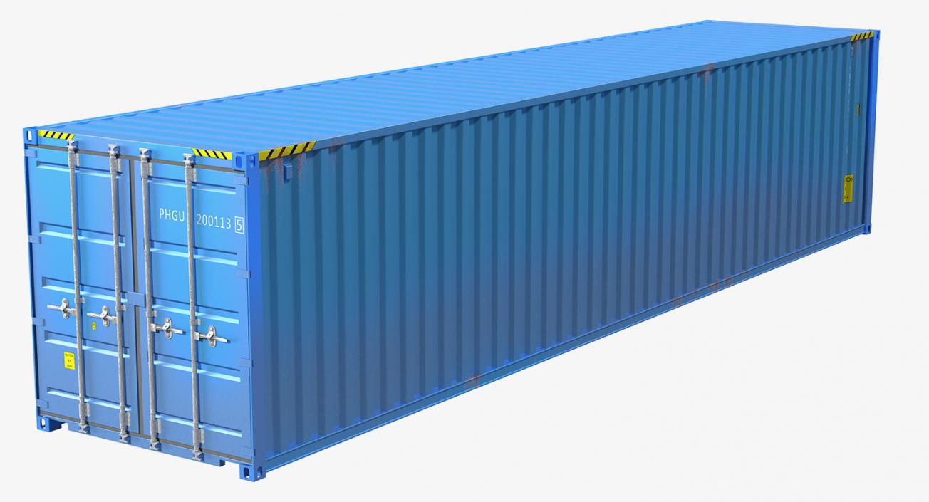 Container Cargo Trailer Truck 3D model