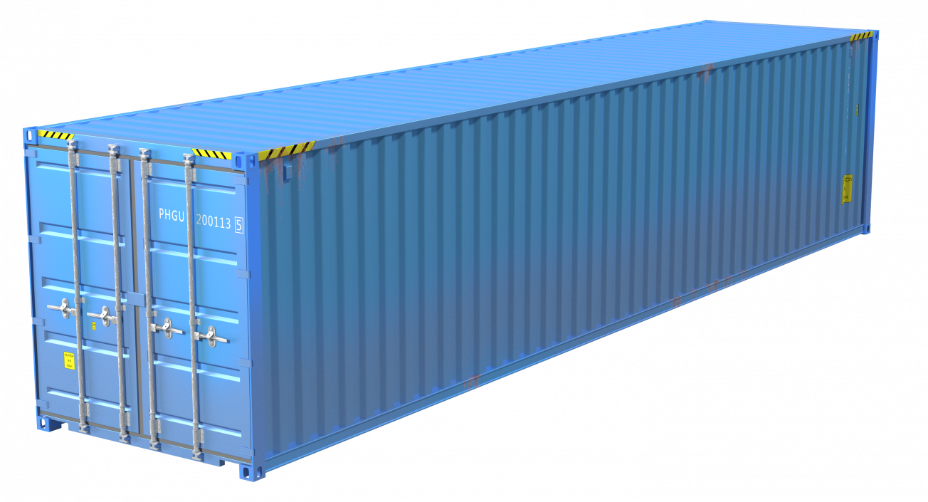 Container Cargo Trailer Truck 3D model