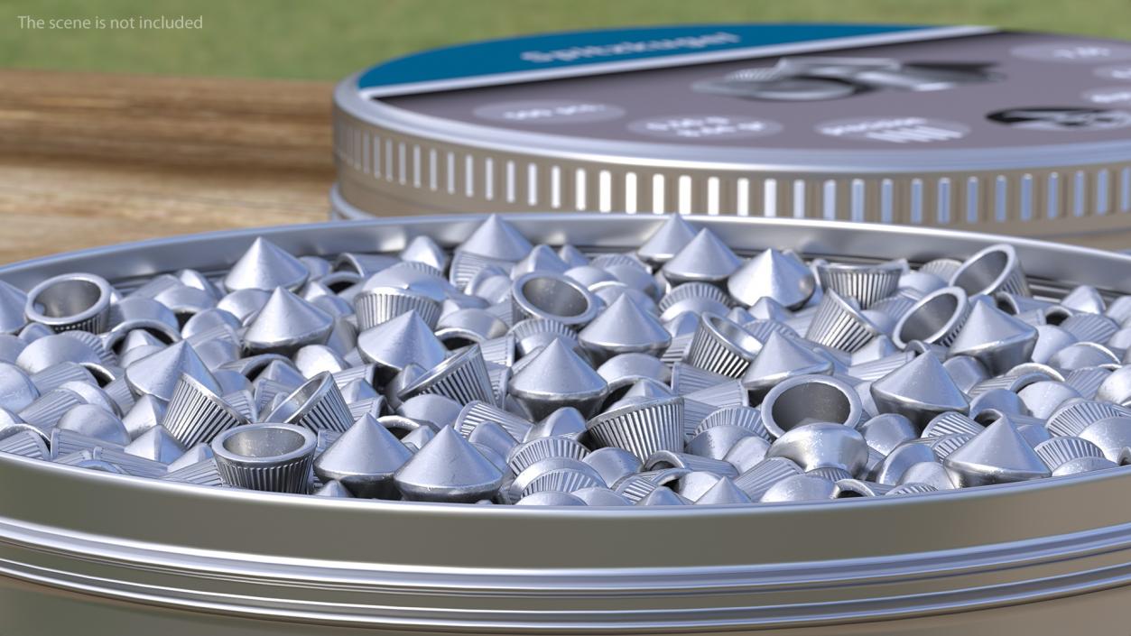 3D model Spitzkugel Airgun Pellets