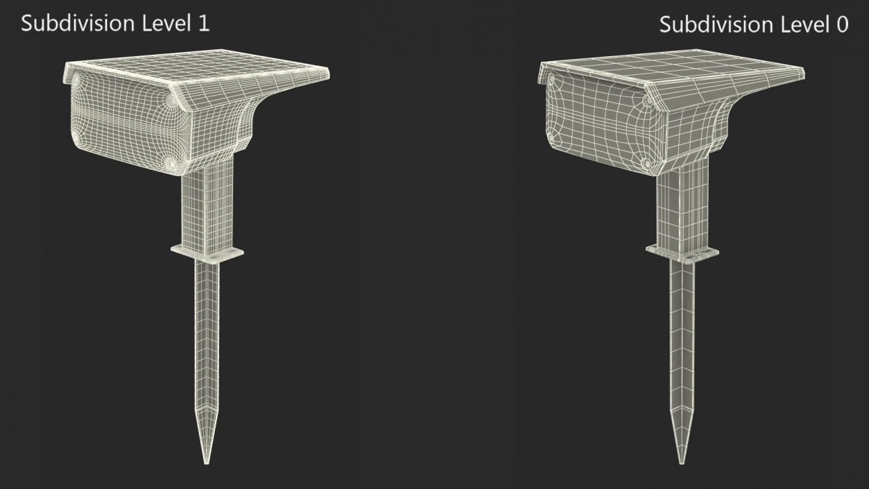 3D LEREKAM Solar Landscape Spotlight model