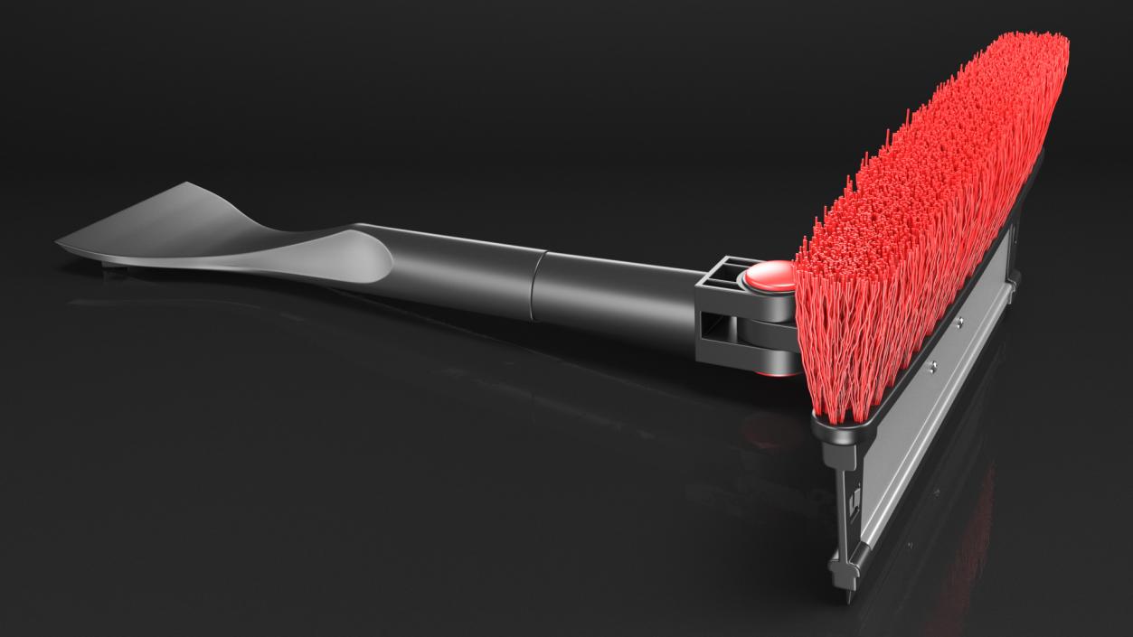 3D model Car Snow Brush and Ice Scraper