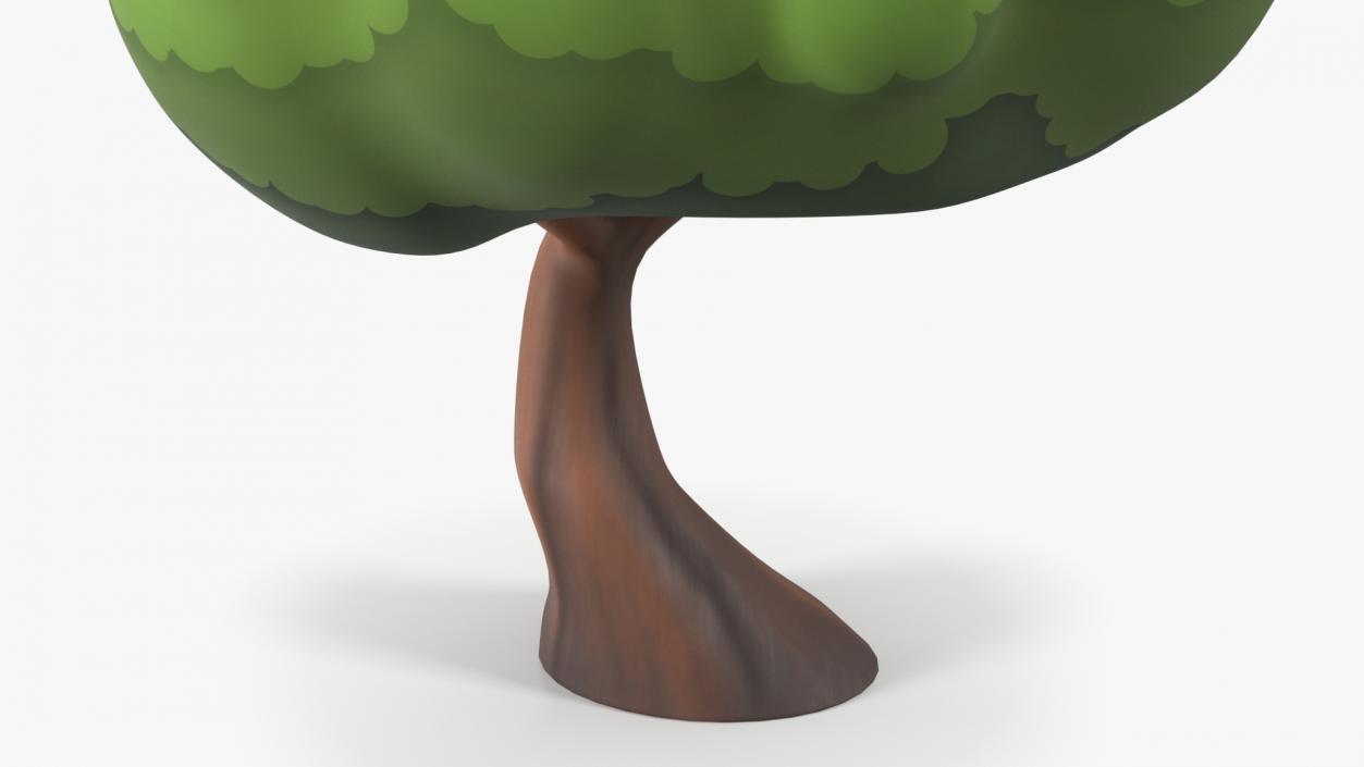 Maple Tree Cartoon Style Handpaint Texture 3D