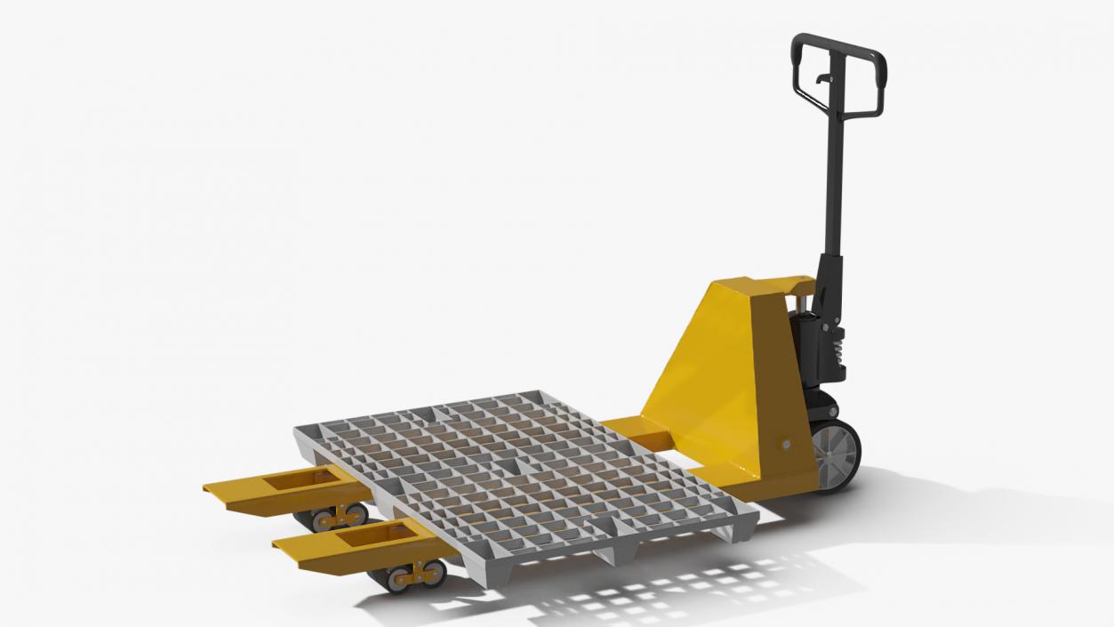 3D model Pallet Jack with Bulk Bag