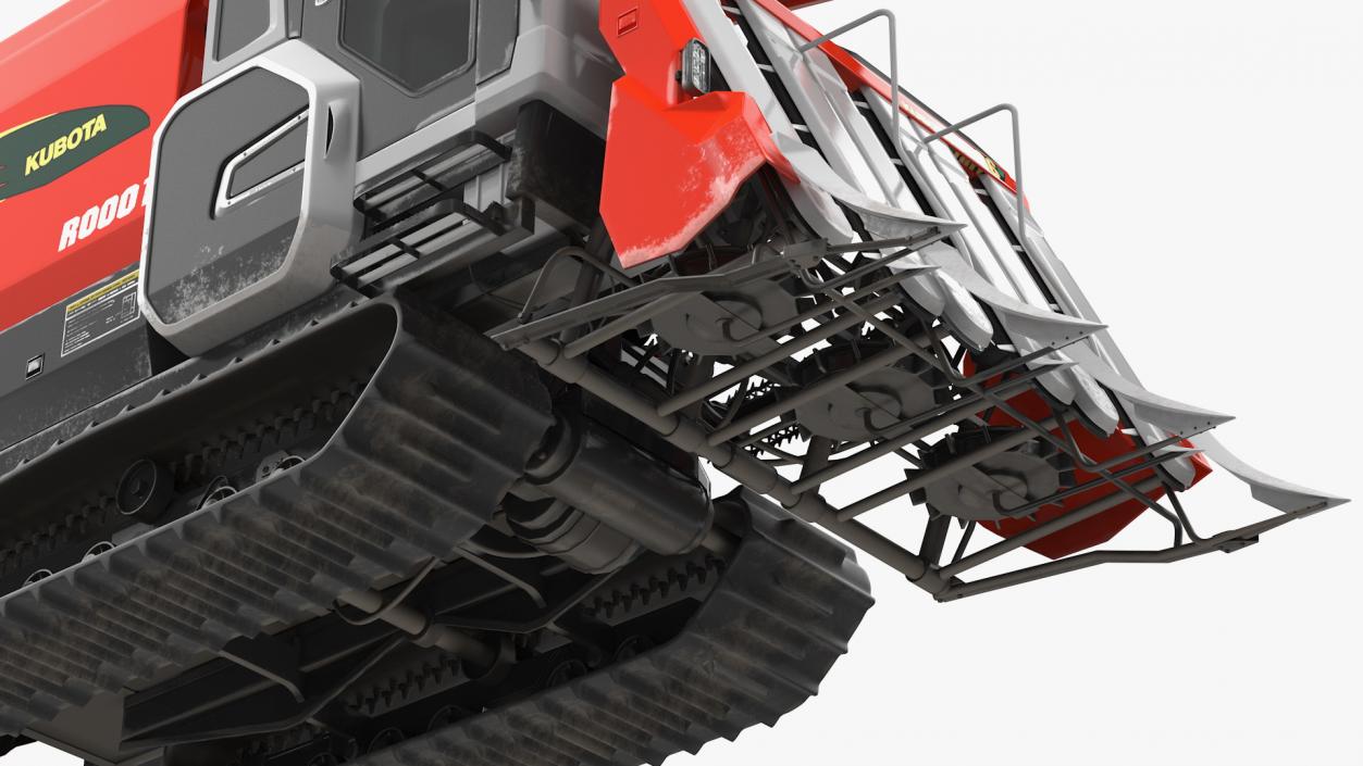 Rice Combine Harvester Kubota AR96 3D model