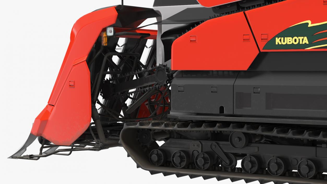 Rice Combine Harvester Kubota AR96 3D model