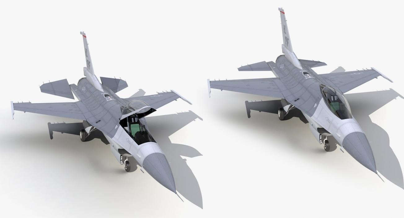 3D Rigged US Military Aircrafts Collection 3