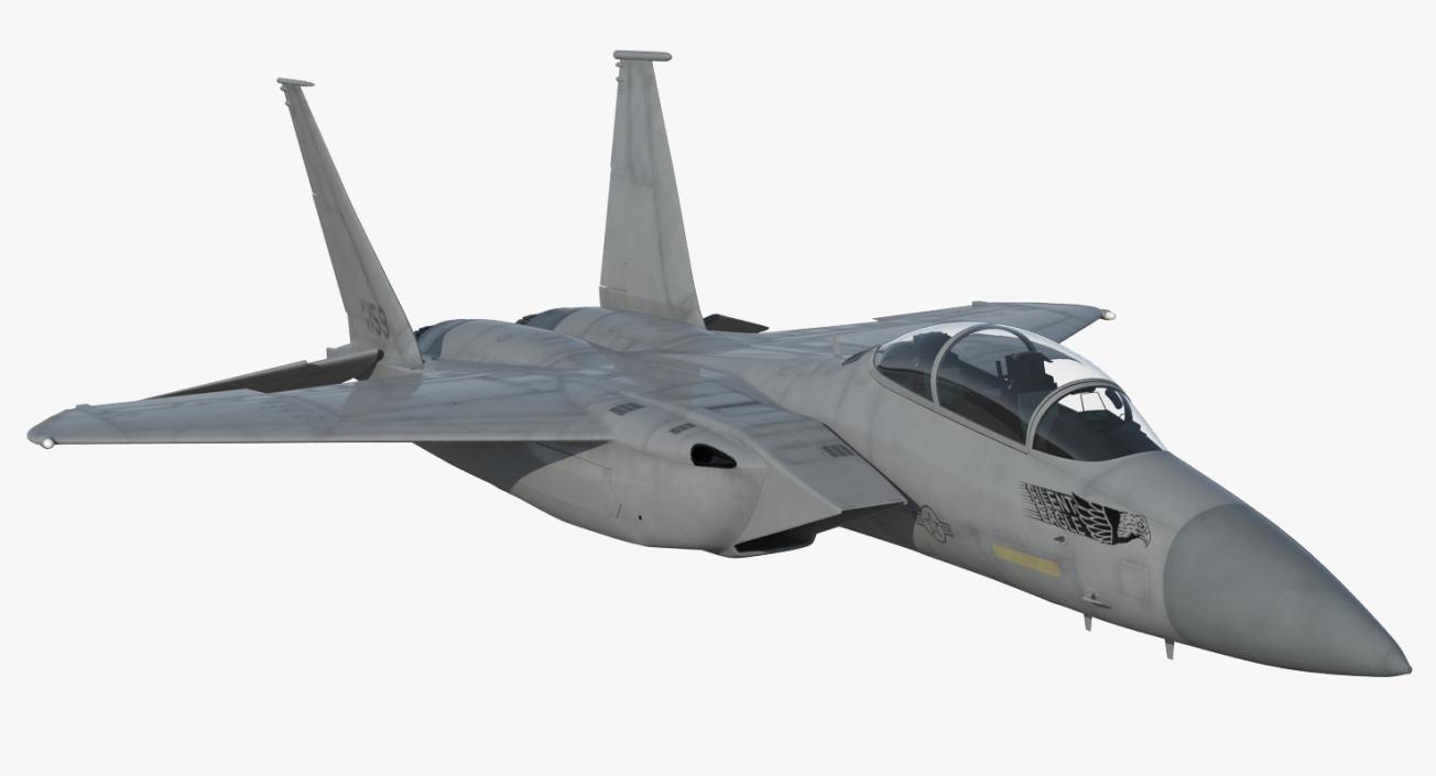 3D Rigged US Military Aircrafts Collection 3