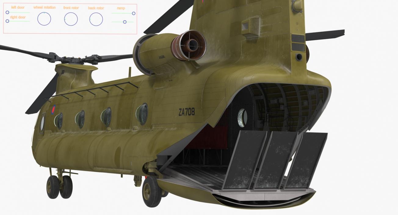 3D Rigged US Military Aircrafts Collection 3