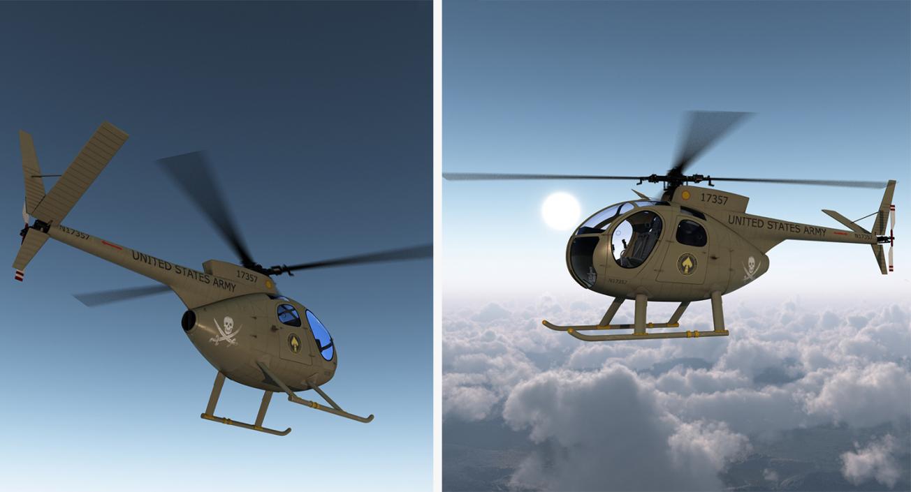 3D Rigged US Military Aircrafts Collection 3