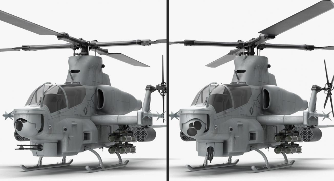 3D Rigged US Military Aircrafts Collection 3