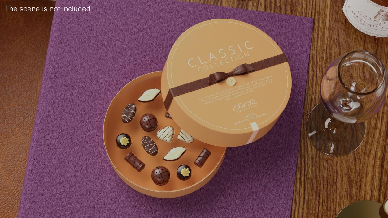 3D Premium Chocolate Boxes Open Collection 2