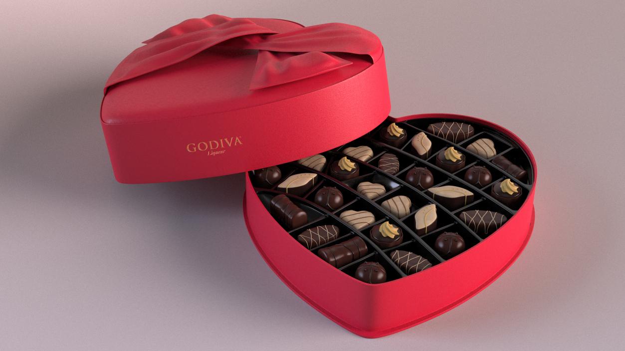 3D Premium Chocolate Boxes Open Collection 2