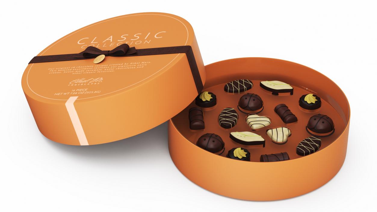 3D Premium Chocolate Boxes Open Collection 2