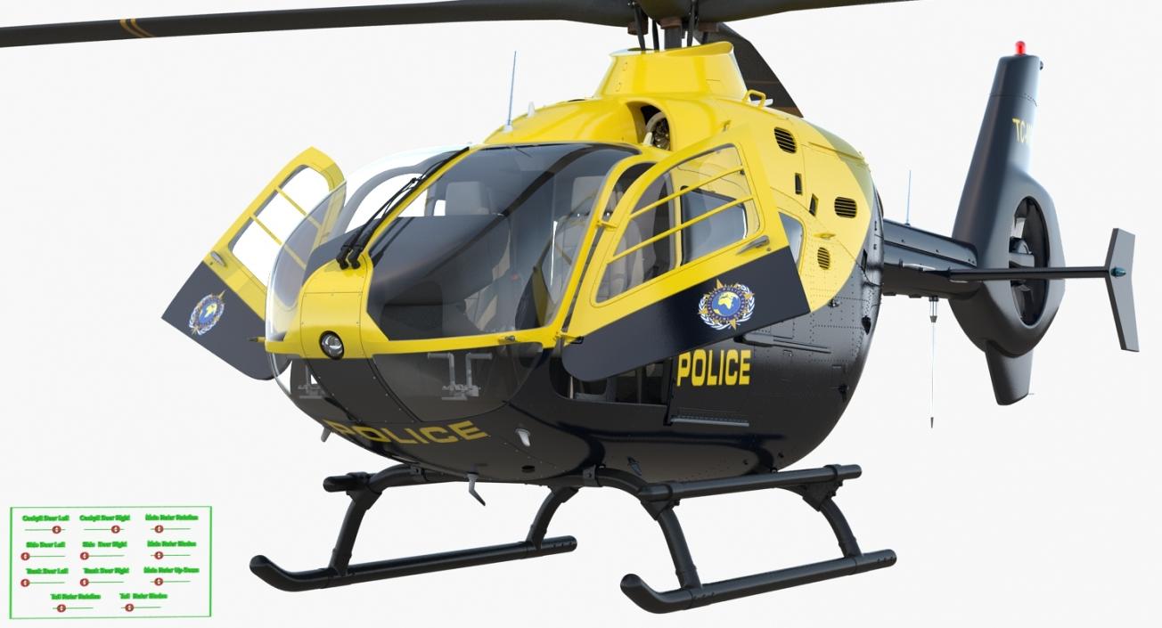 3D Rigged Police Transport Collection 2