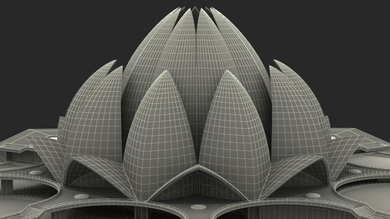 Lotus Temple 3D