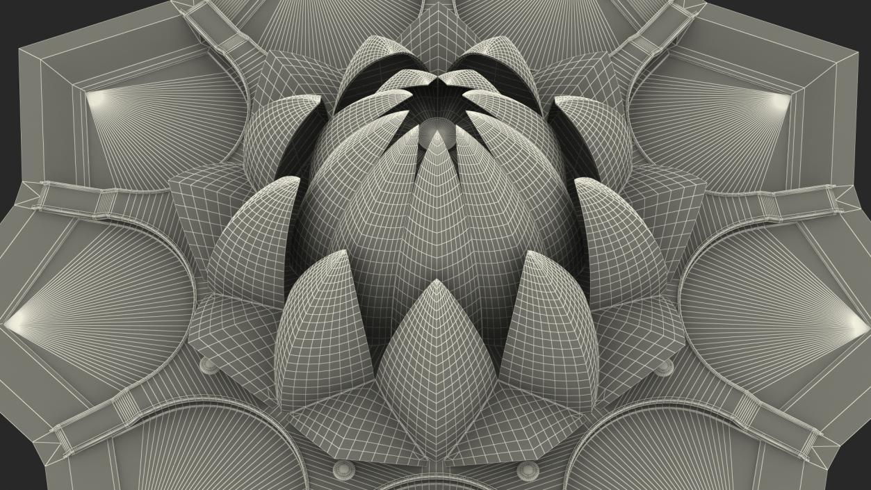 Lotus Temple 3D