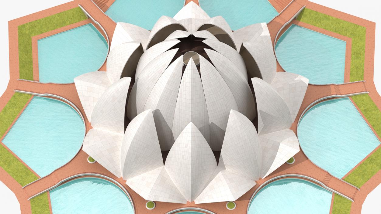 Lotus Temple 3D