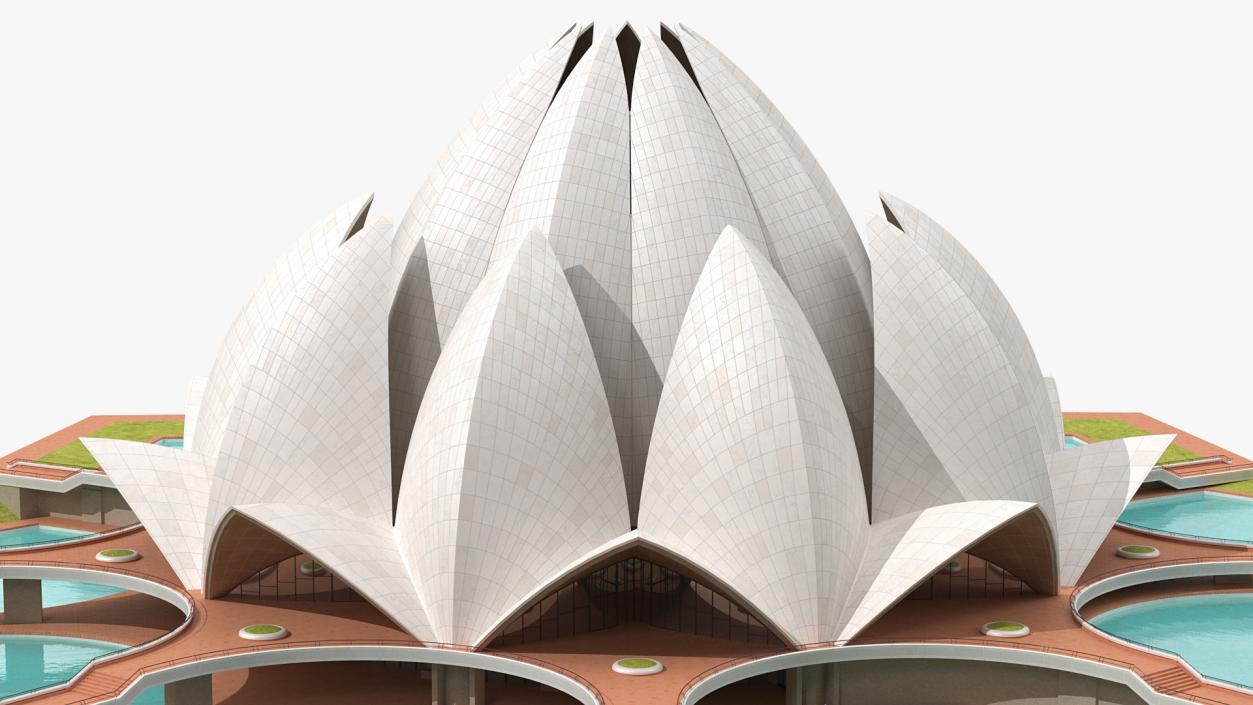 Lotus Temple 3D