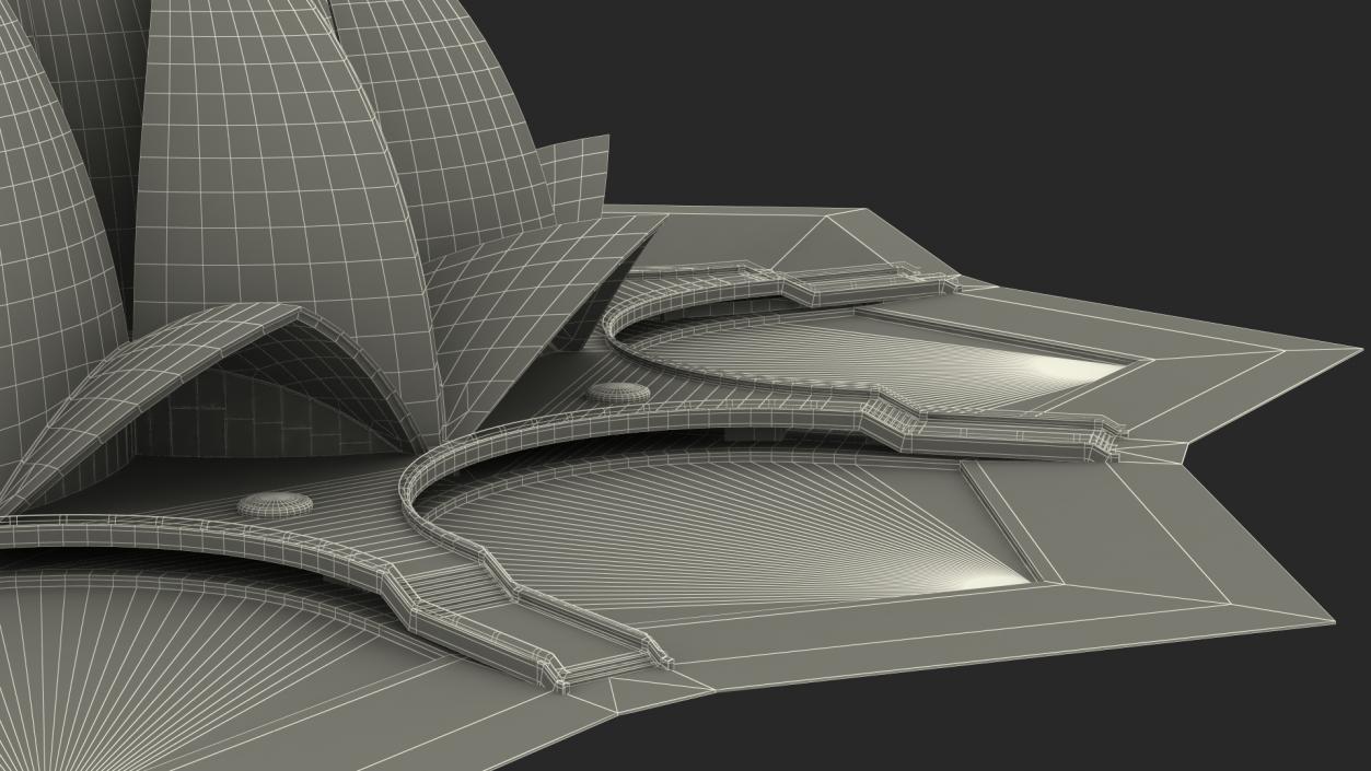 Lotus Temple 3D