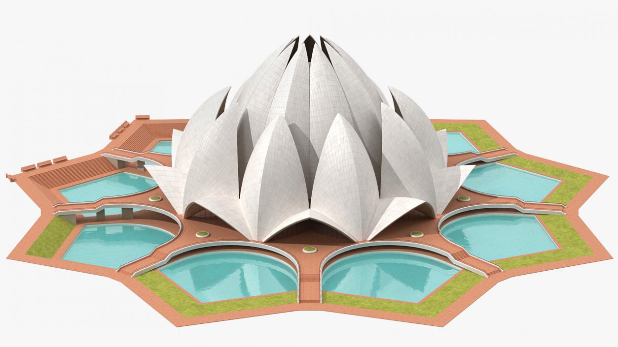 Lotus Temple 3D