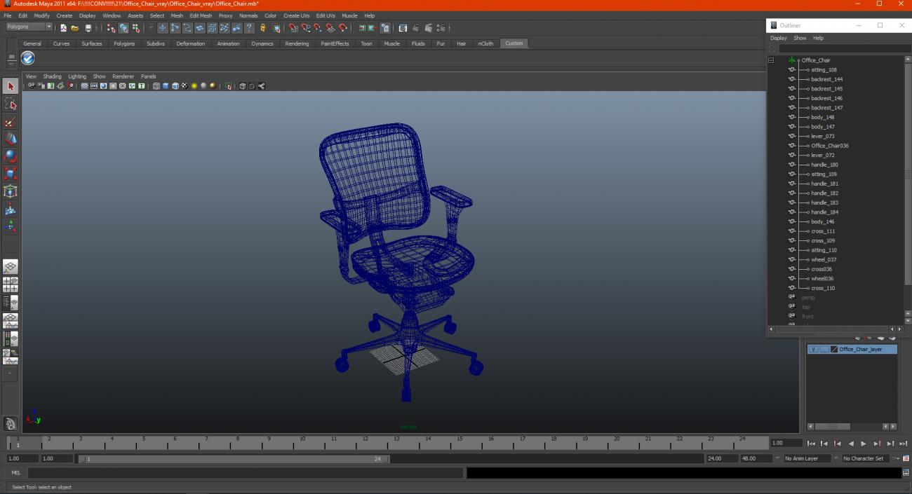 Office Chair 5 3D model