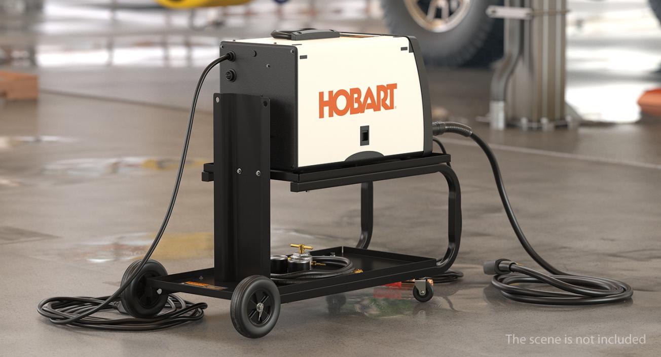 3D Welding Welder Cart and MIG Welder Hobart