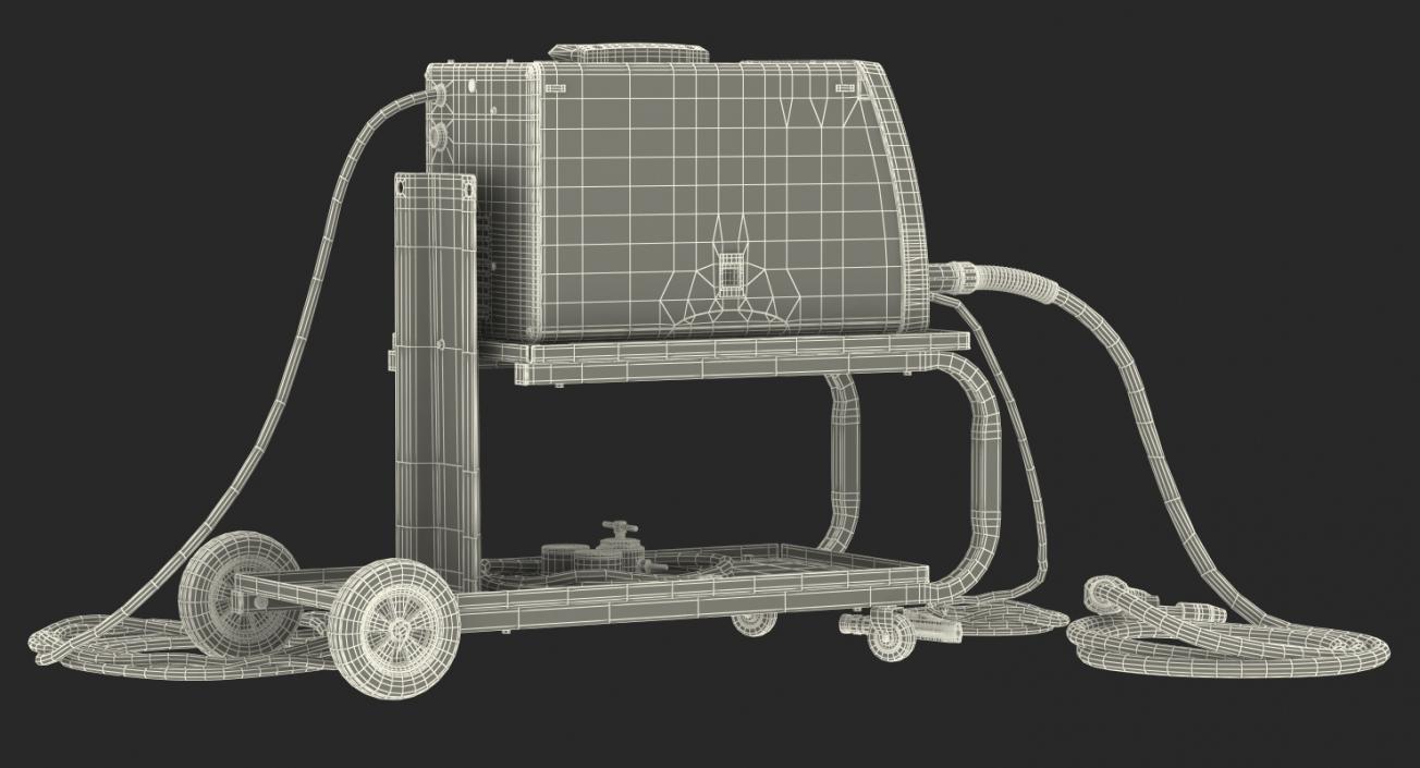 3D Welding Welder Cart and MIG Welder Hobart