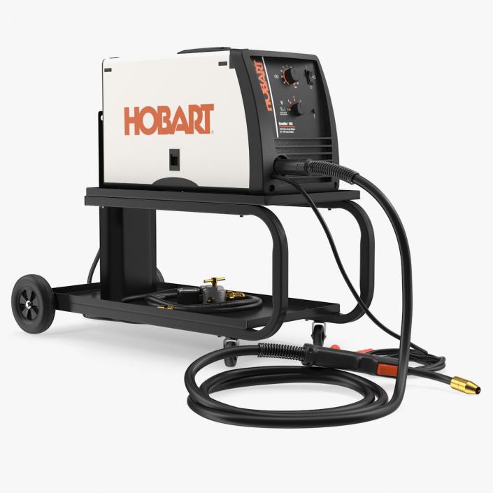 3D Welding Welder Cart and MIG Welder Hobart