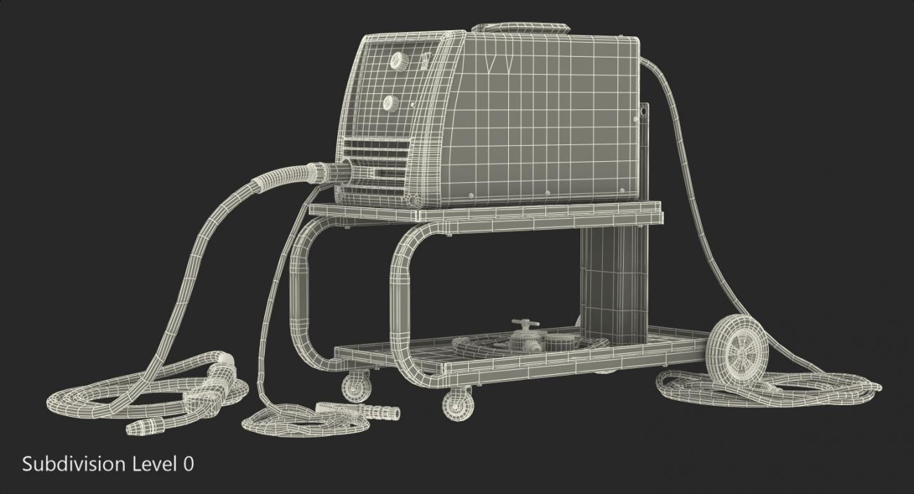 3D Welding Welder Cart and MIG Welder Hobart