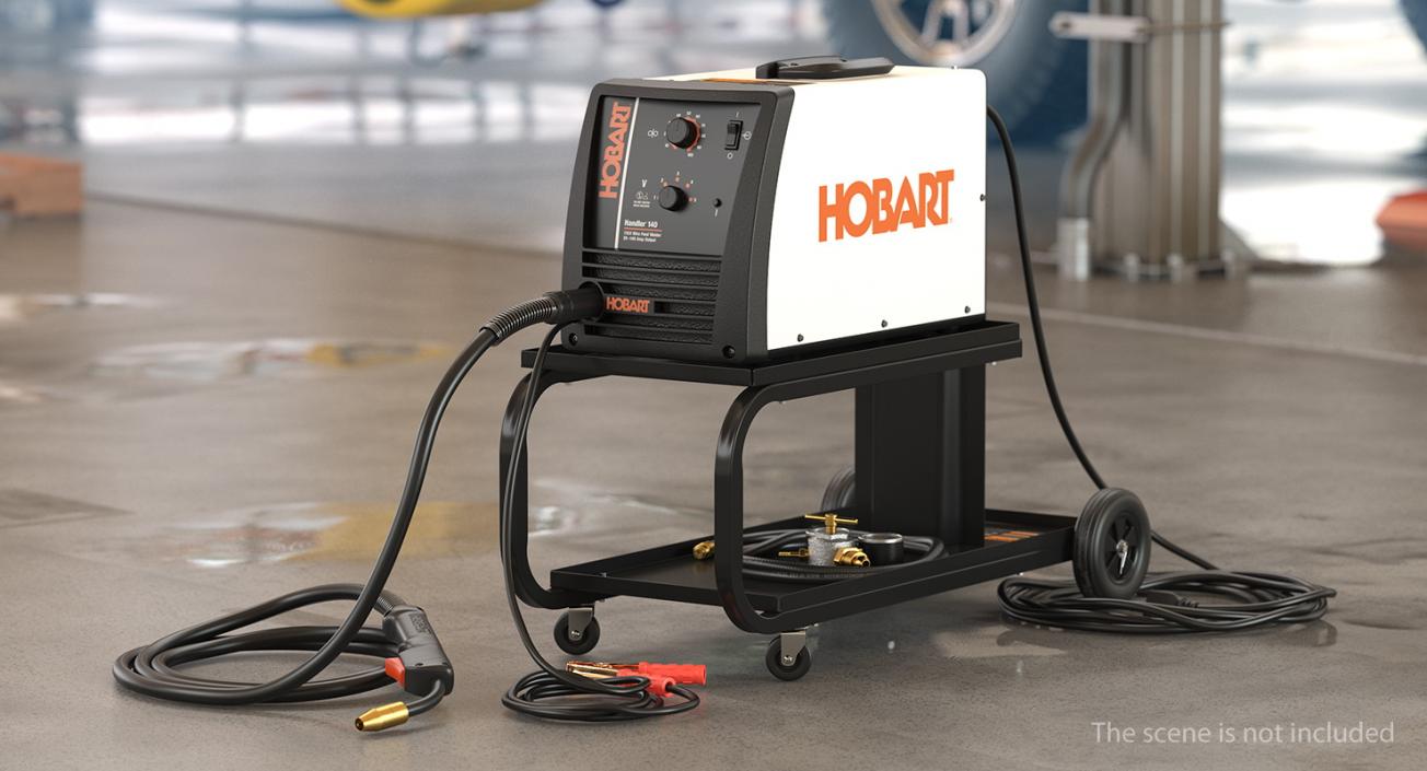 3D Welding Welder Cart and MIG Welder Hobart