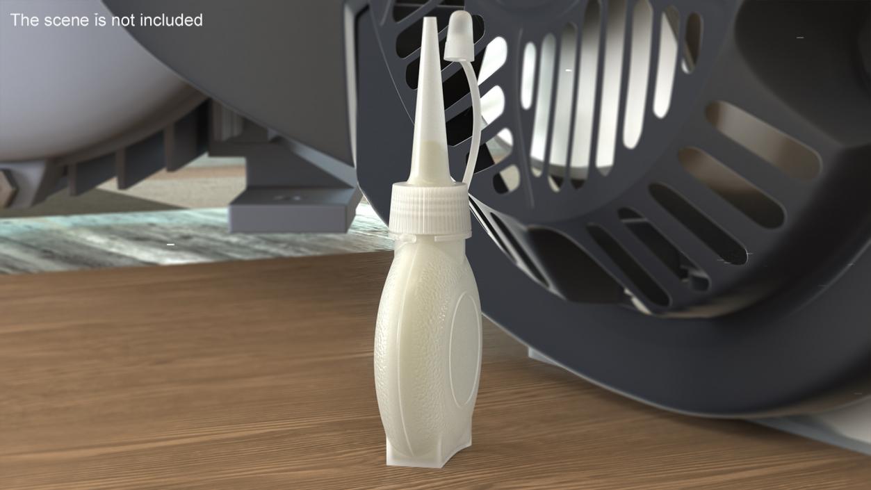 3D model Plastic Oiler Opened