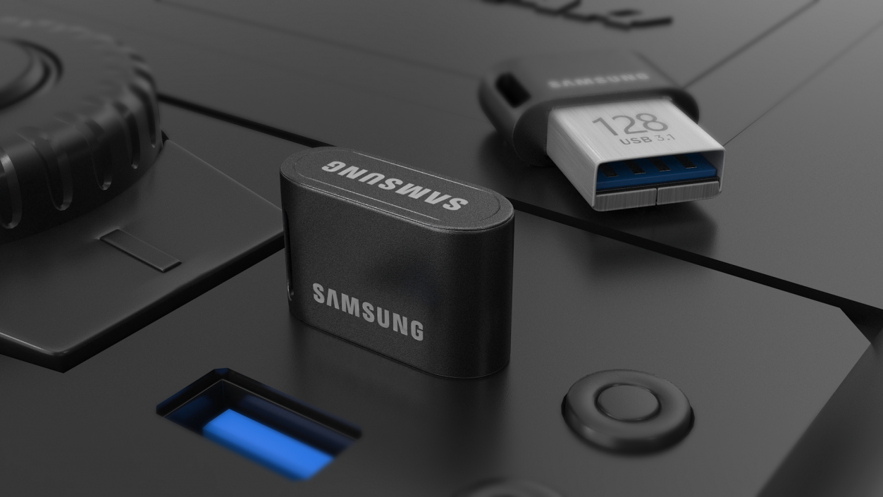 3D model Flash Drive Samsung 128Gb