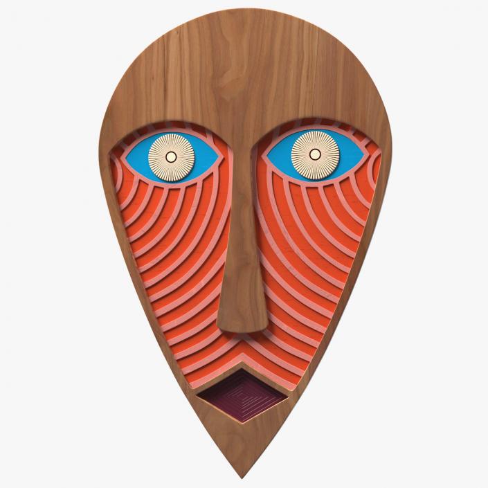 3D model Decorative African Design Mask