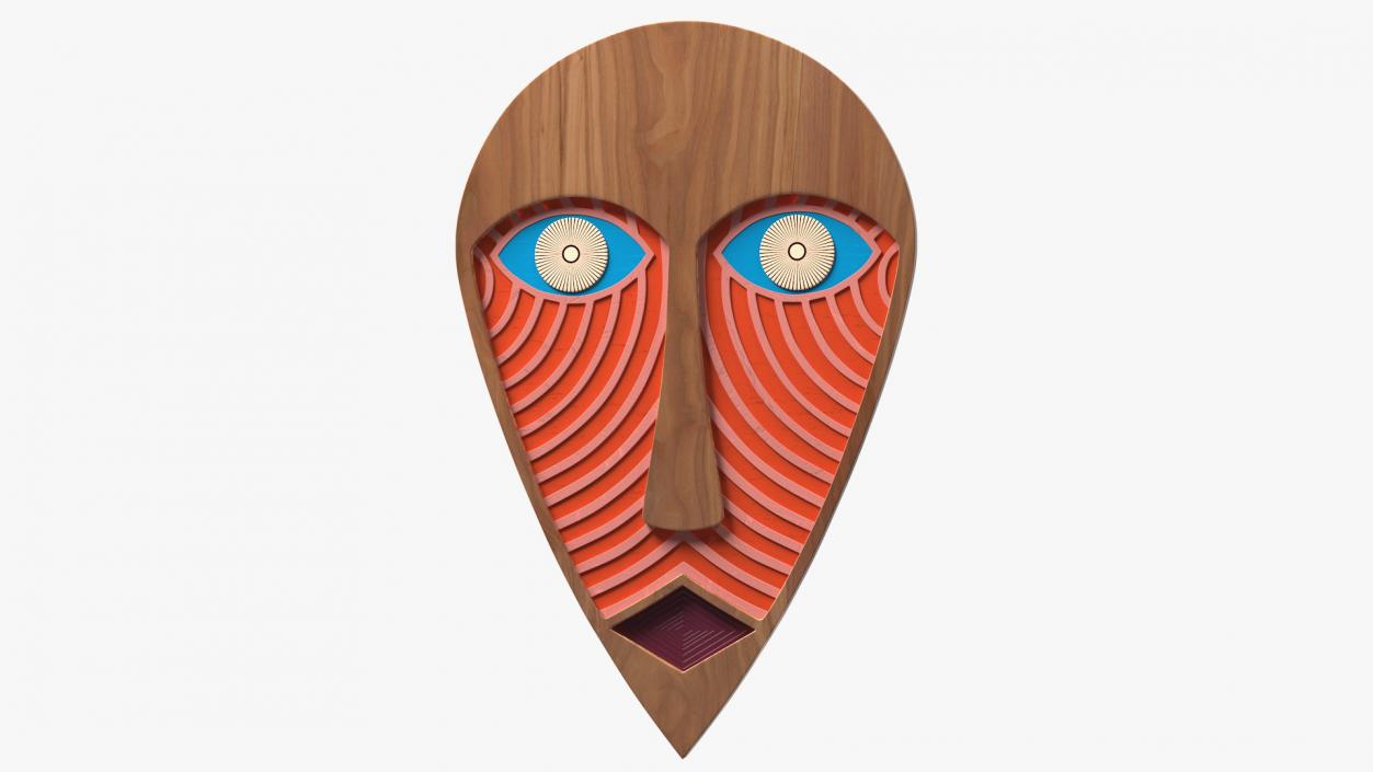 3D model Decorative African Design Mask