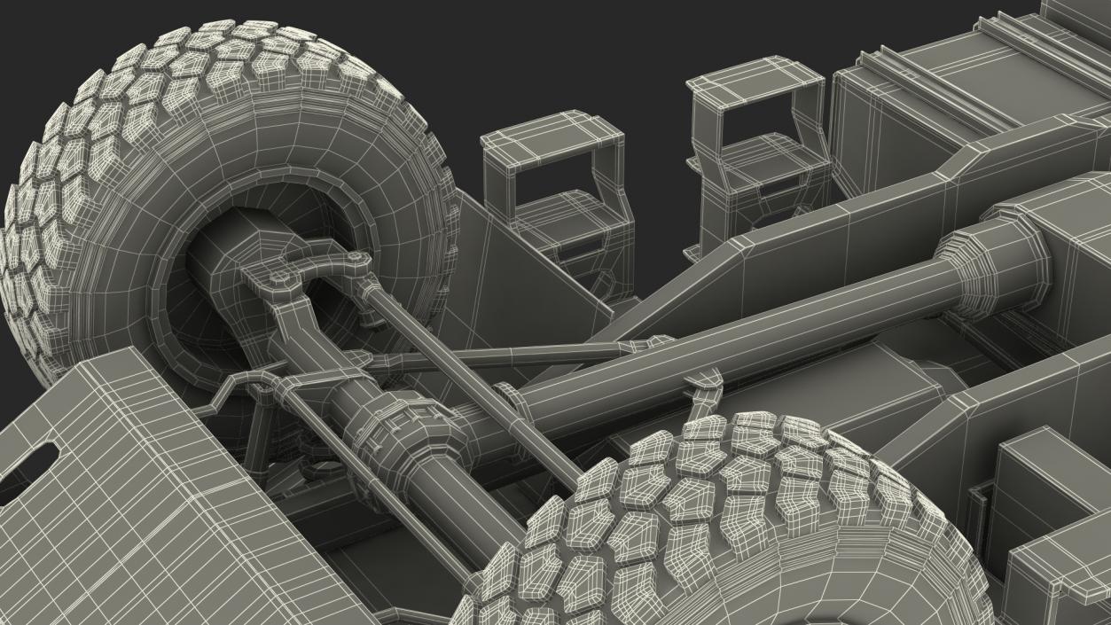 3D model Off Road Cargo Truck